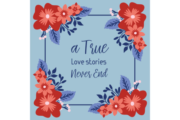 Download Romantic Card Design for True Love - Design Collection