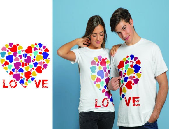 Download Love Couple Valentine T Shirt  Design - Design Collection