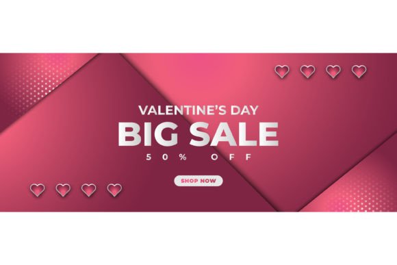 Download Valentine's Sale Poster or Banner Design - Design Collection