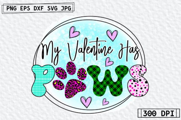 Download Dog Valentines Sublimation Design - Design Collection