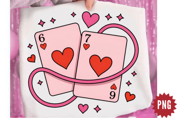 Download Playing Cards Valentine 6 7 PNG Design - Design Collection