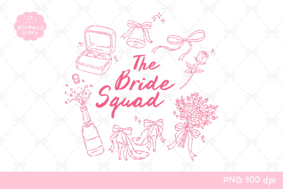 Download Bride Squad Shirt Design PNG - Design Collection