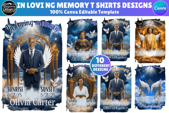 Download In Loving Memory Shirt Designs Template - Design Collection
