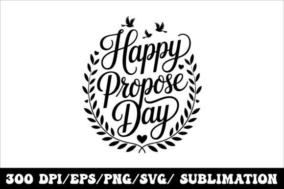 Download Happy Propose Day Typography Design - Design Collection