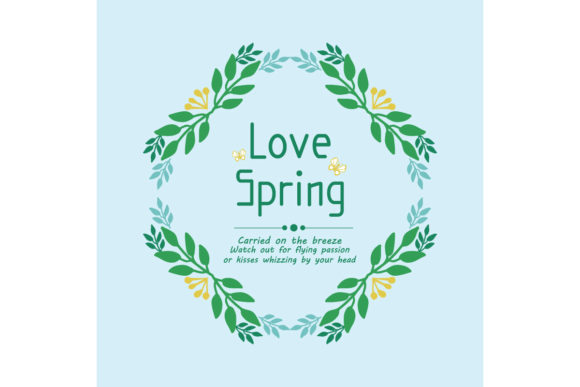 Download Romantic Card Design for Love Spring - Design Collection