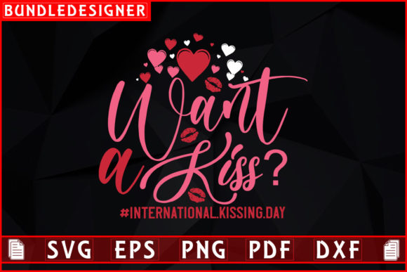 Download Want a Kiss International-Kiss Design - Design Collection
