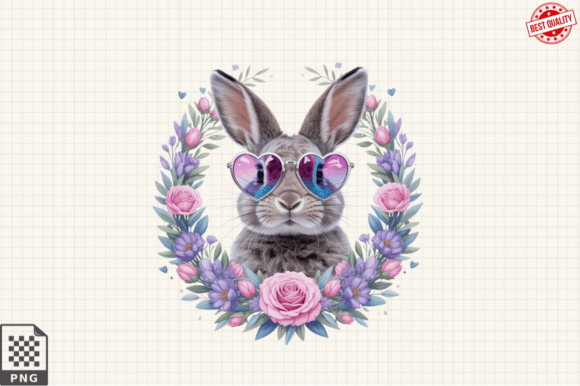 Download Easter Bunny with Heart Clipart Design - Design Collection