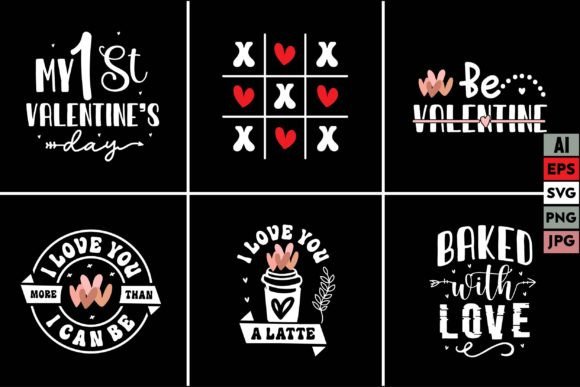 Download Valentine's Day Bundle T Shirt Design - Design Collection
