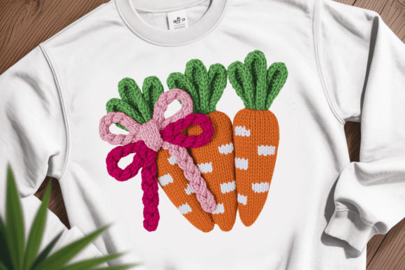 Download Easter Carrots Png, Faux Yarn Design, - Design Collection