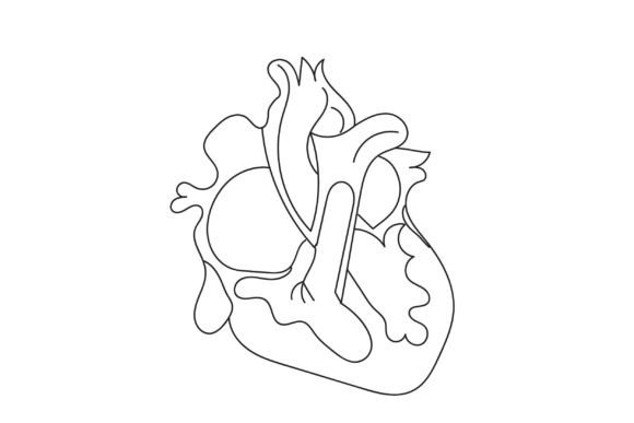 Download One Line Heart Art Design - Design Collection