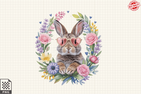 Download Easter Bunny with Heart Clipart Design - Design Collection