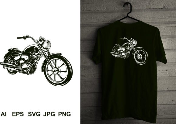 Download Motorcycle Vintage Style Design Vector - Design Collection
