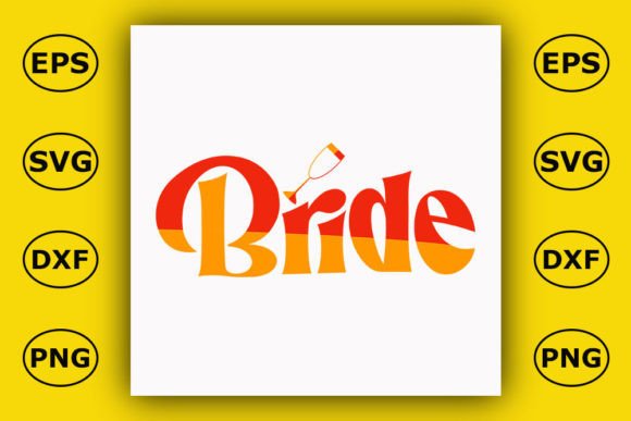 Download Retro Wedding Design, Bride - Design Collection