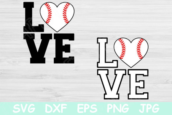 Download Baseball Love Heart Svg Files for Cricut - Heart svg Collection
