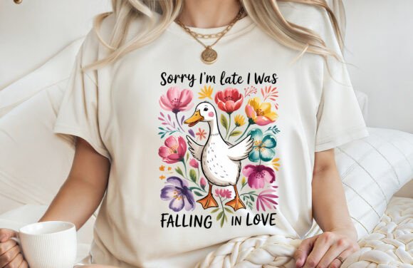 Download Funny Goose Valentine T-shirt Design PNG - Design Collection