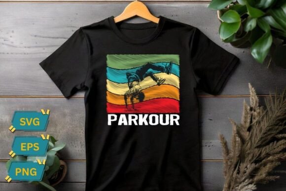 Download Parkour Movement T-Shirt Design Vector - Design Collection