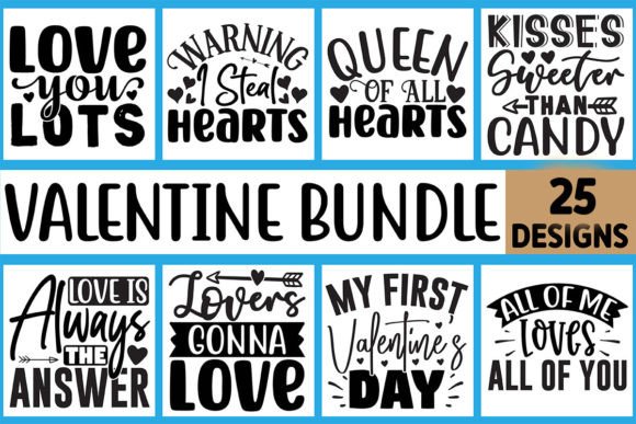 Download Valentine Designs Bundle - Design Collection