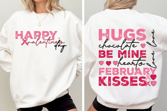 Download Happy Valentine's Day PNG , XOXO T-Shirt - Premium Resources