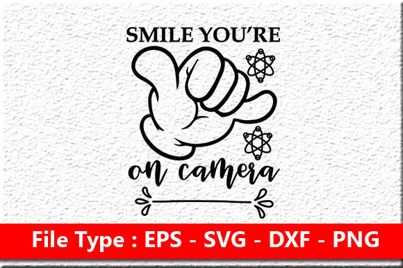 Download Doormat Design , Smile You&rsquo;re on Camera - Design Collection