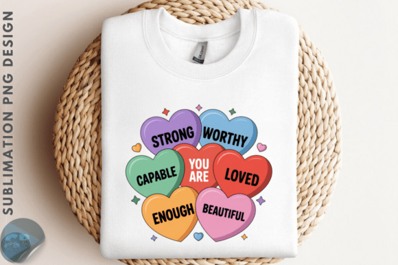 Download You Are Enough Valentine Day PNG Design - Design Collection