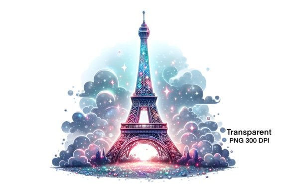 Download Eiffel Tower Sublimation Design PNG - Design Collection